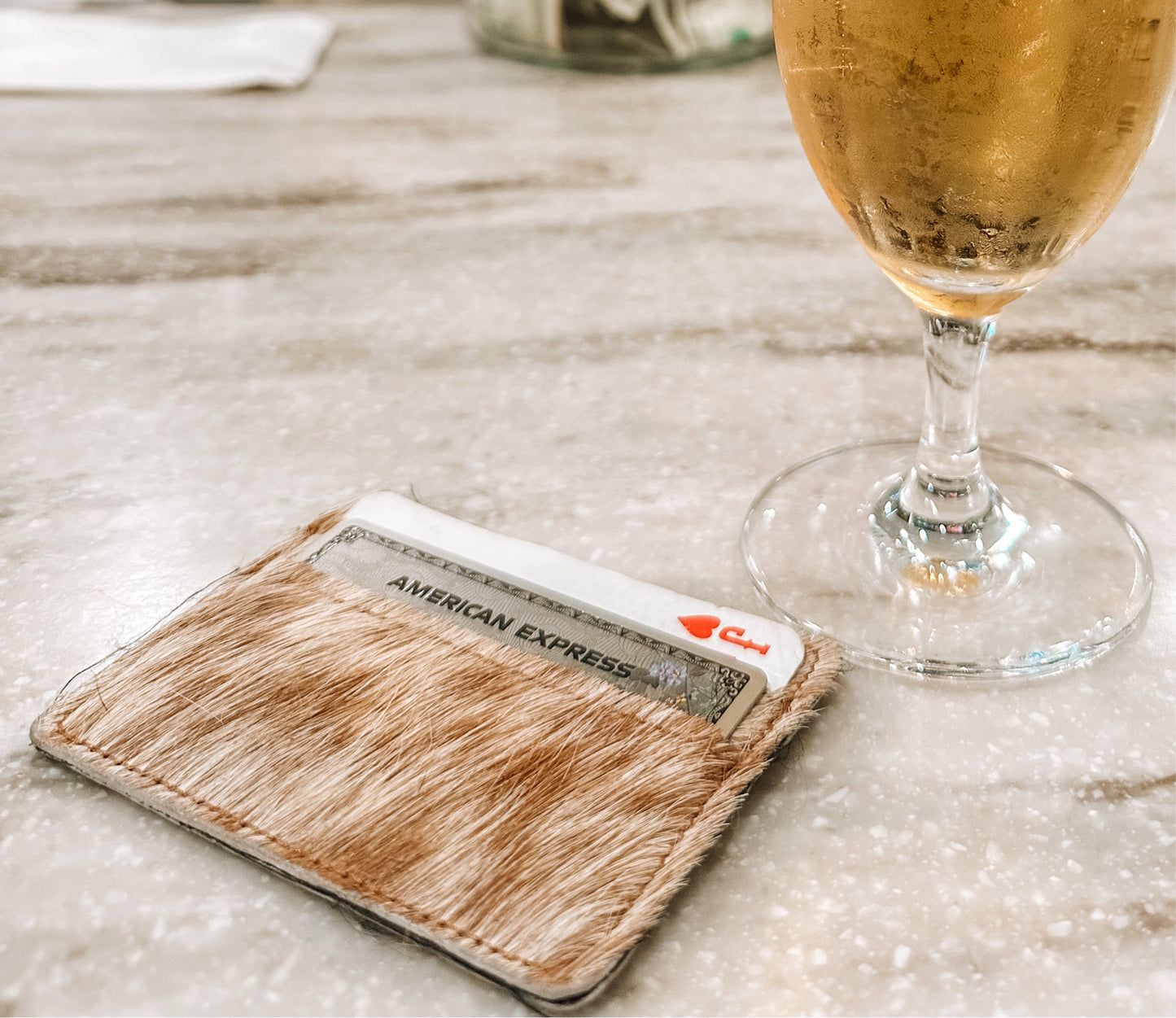 Cowhide Card Wallet